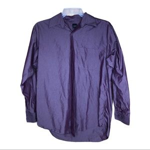 Slates Men’s Reflective Small Button Down Shirt